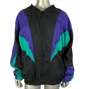 80s Vintage Cherokee Windbreaker Jacket